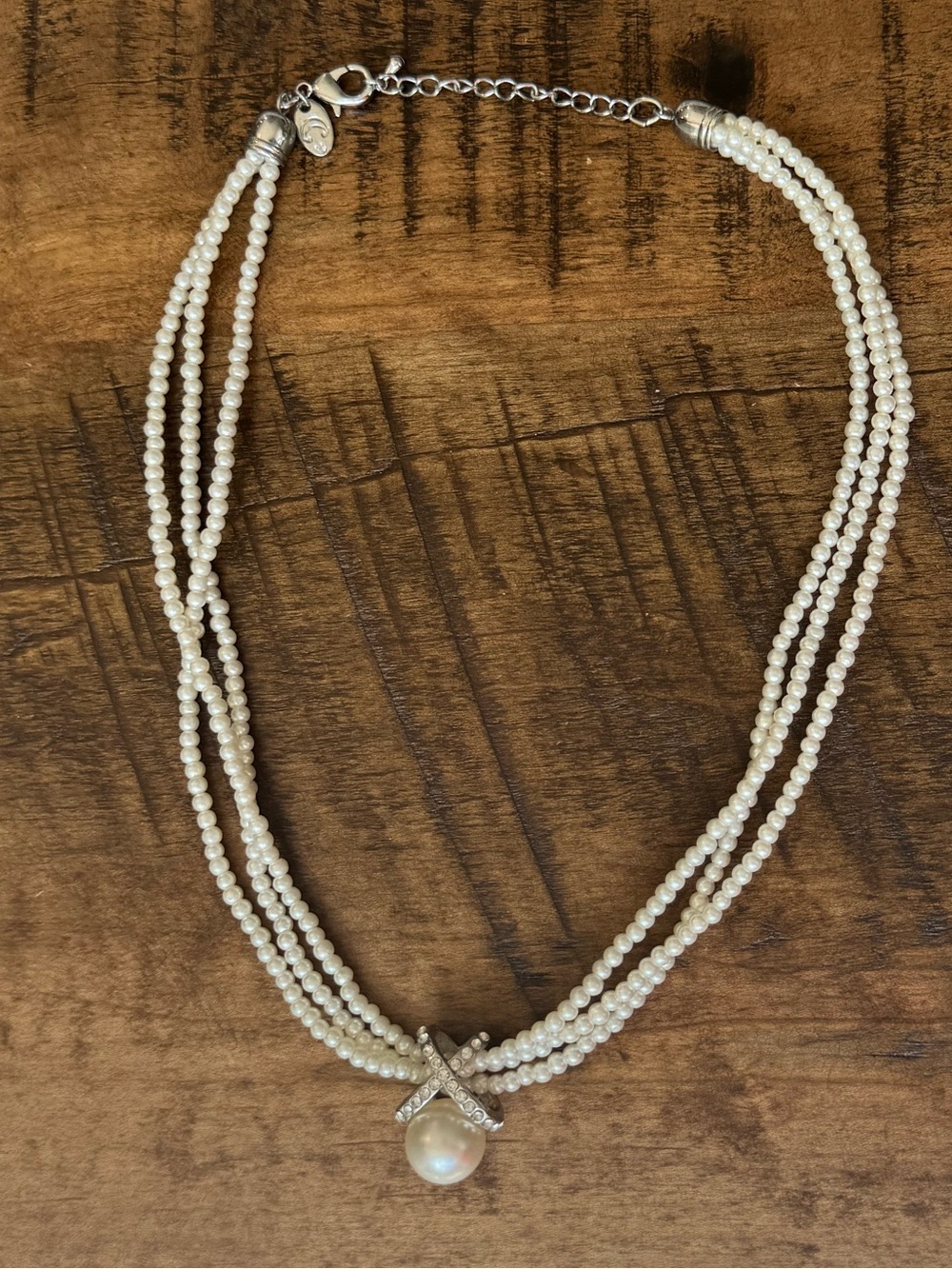 Chico’s 3 Layer Pearl Necklace!